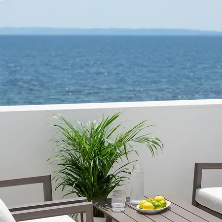 Villa Strovilla Mare Beachfront With Private Pool *