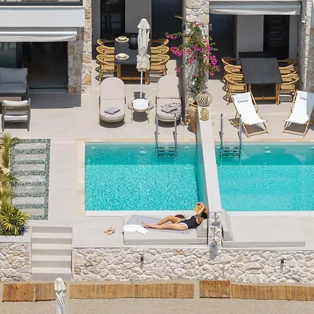 Strovilla Mare Beachfront With Private Pool Villa *